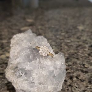 Diamonique ring